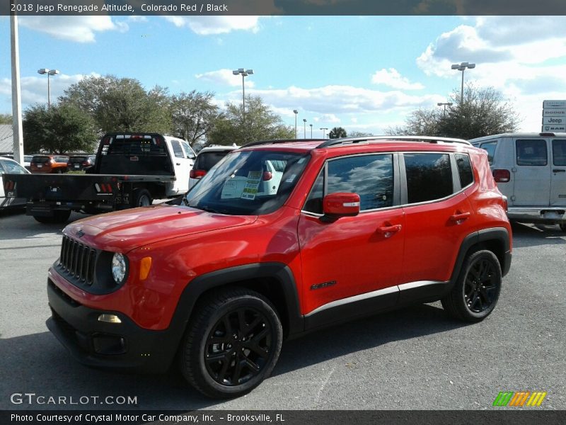 Colorado Red / Black 2018 Jeep Renegade Altitude