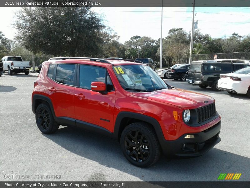 Colorado Red / Black 2018 Jeep Renegade Altitude