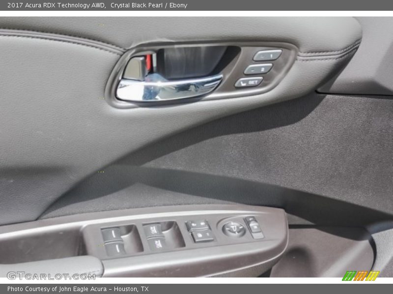 Crystal Black Pearl / Ebony 2017 Acura RDX Technology AWD