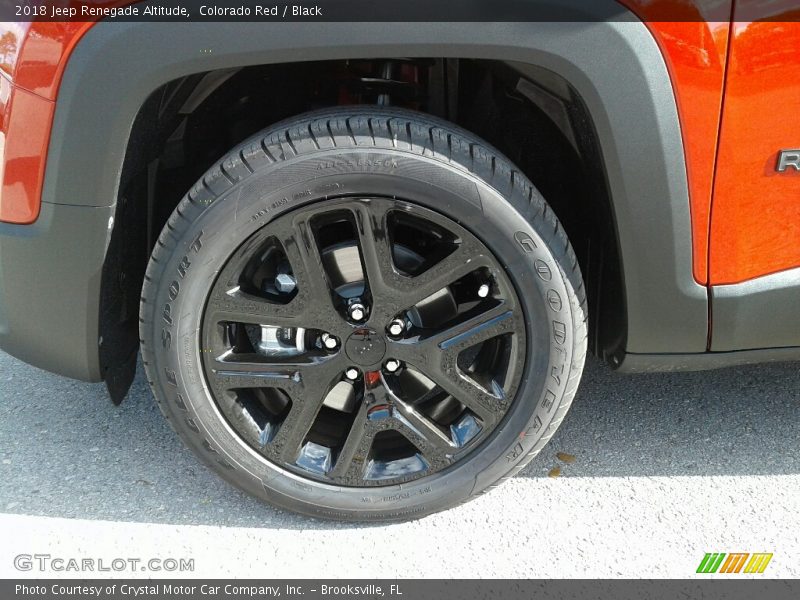 Colorado Red / Black 2018 Jeep Renegade Altitude