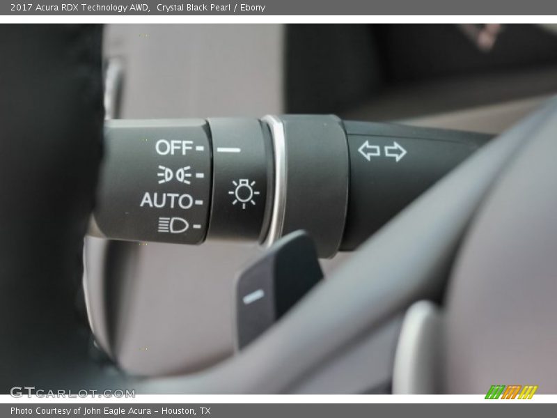 Crystal Black Pearl / Ebony 2017 Acura RDX Technology AWD