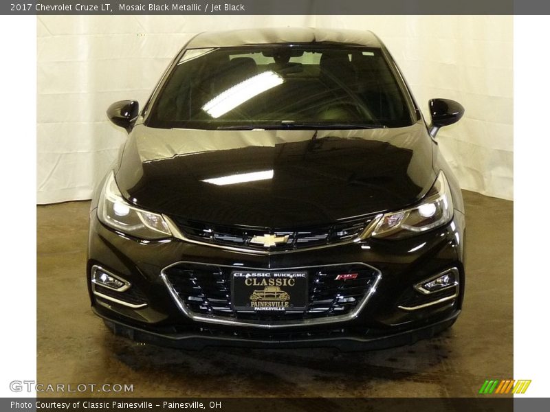 Mosaic Black Metallic / Jet Black 2017 Chevrolet Cruze LT