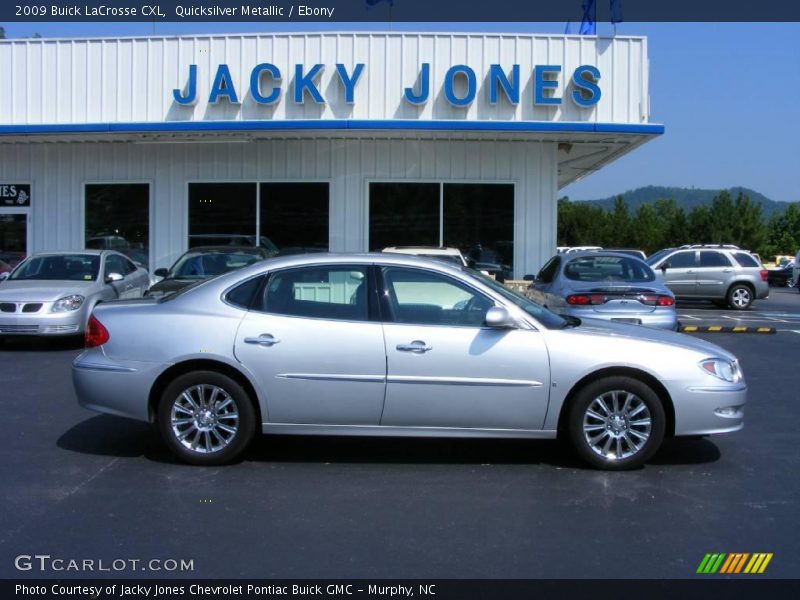Quicksilver Metallic / Ebony 2009 Buick LaCrosse CXL