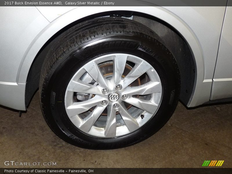 Galaxy Silver Metallic / Ebony 2017 Buick Envision Essence AWD