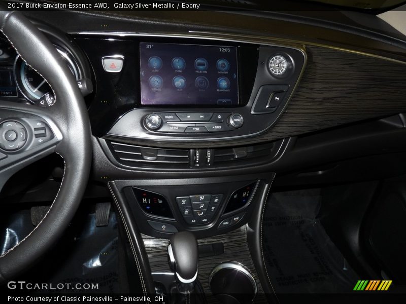 Galaxy Silver Metallic / Ebony 2017 Buick Envision Essence AWD