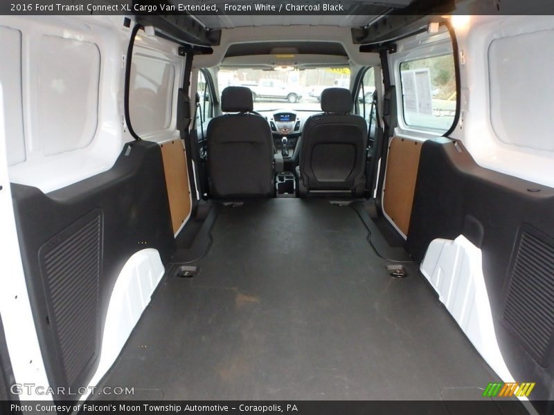 Frozen White / Charcoal Black 2016 Ford Transit Connect XL Cargo Van Extended