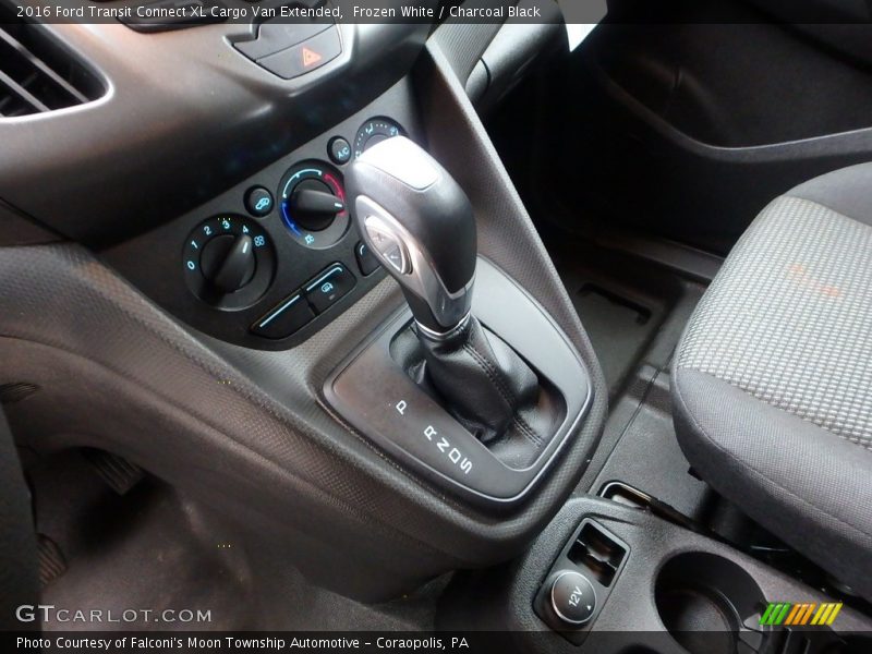 Frozen White / Charcoal Black 2016 Ford Transit Connect XL Cargo Van Extended