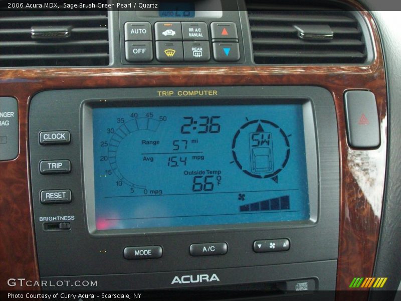Sage Brush Green Pearl / Quartz 2006 Acura MDX