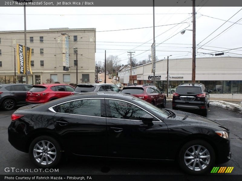 Jet Black Mica / Black 2017 Mazda Mazda6 Sport