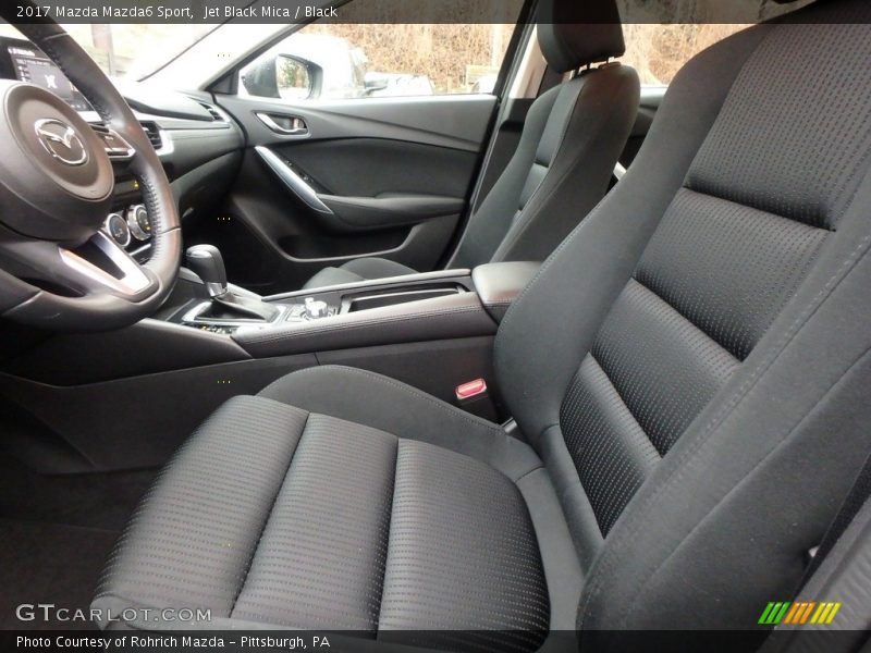 Jet Black Mica / Black 2017 Mazda Mazda6 Sport