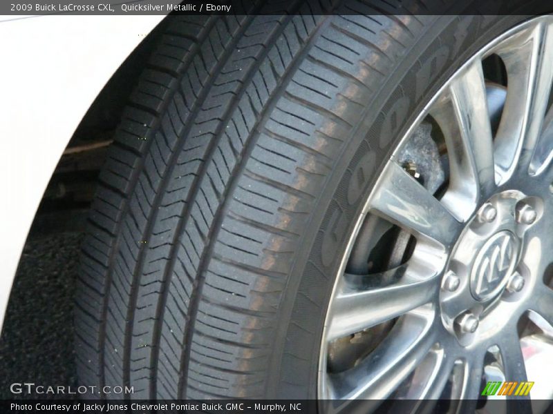 Quicksilver Metallic / Ebony 2009 Buick LaCrosse CXL