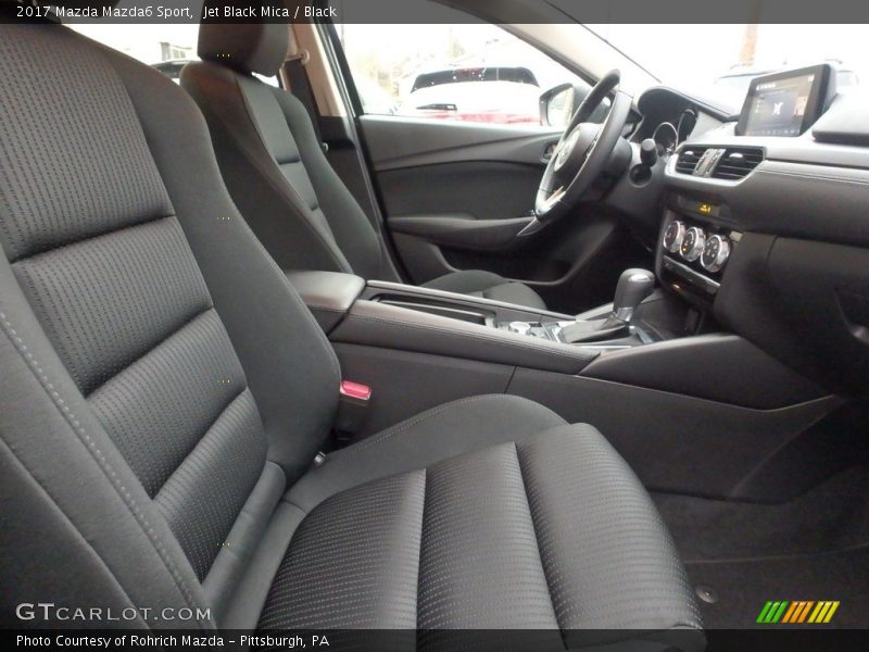 Jet Black Mica / Black 2017 Mazda Mazda6 Sport