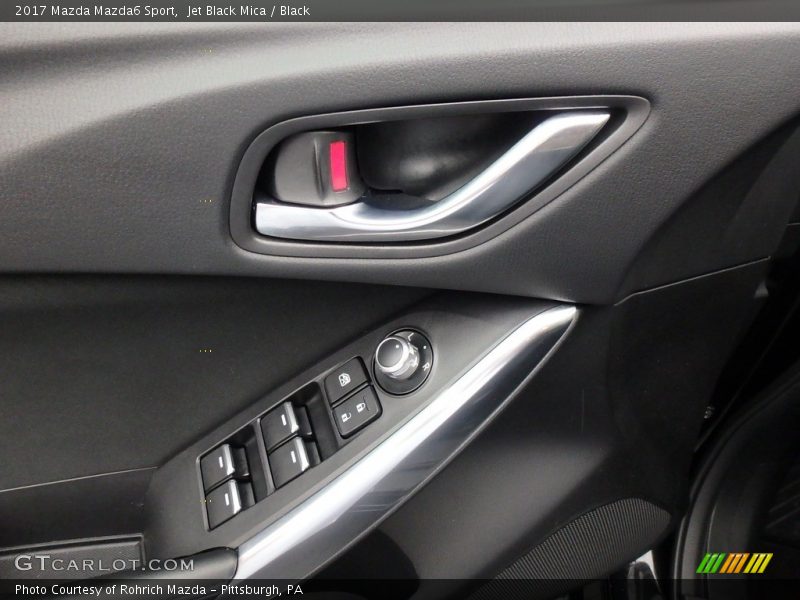 Jet Black Mica / Black 2017 Mazda Mazda6 Sport