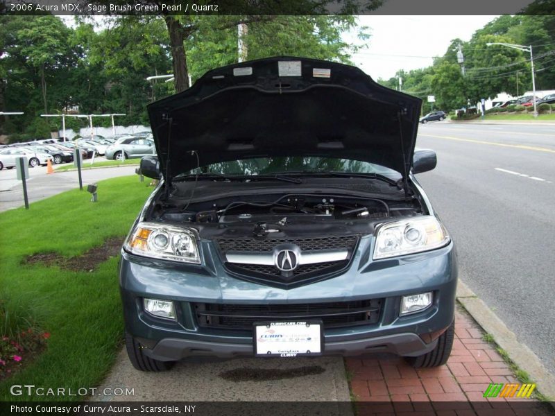 Sage Brush Green Pearl / Quartz 2006 Acura MDX