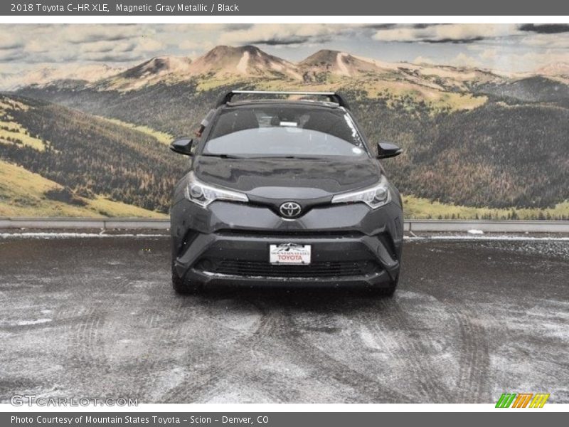 Magnetic Gray Metallic / Black 2018 Toyota C-HR XLE