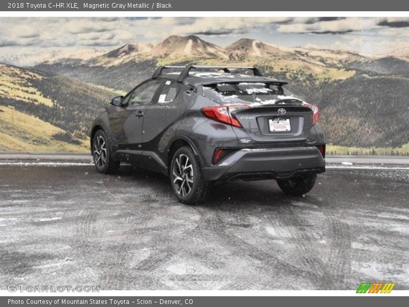 Magnetic Gray Metallic / Black 2018 Toyota C-HR XLE