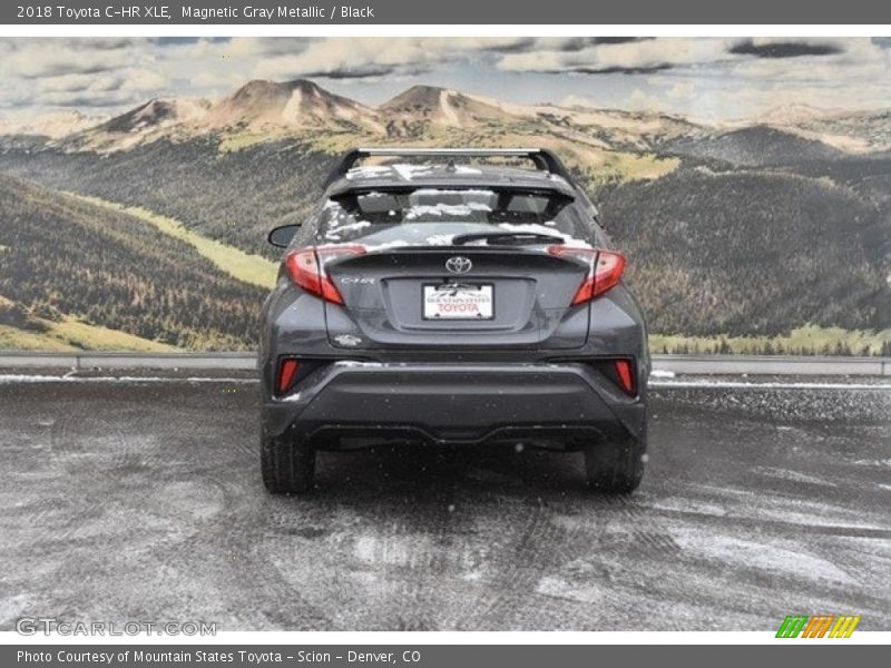 Magnetic Gray Metallic / Black 2018 Toyota C-HR XLE
