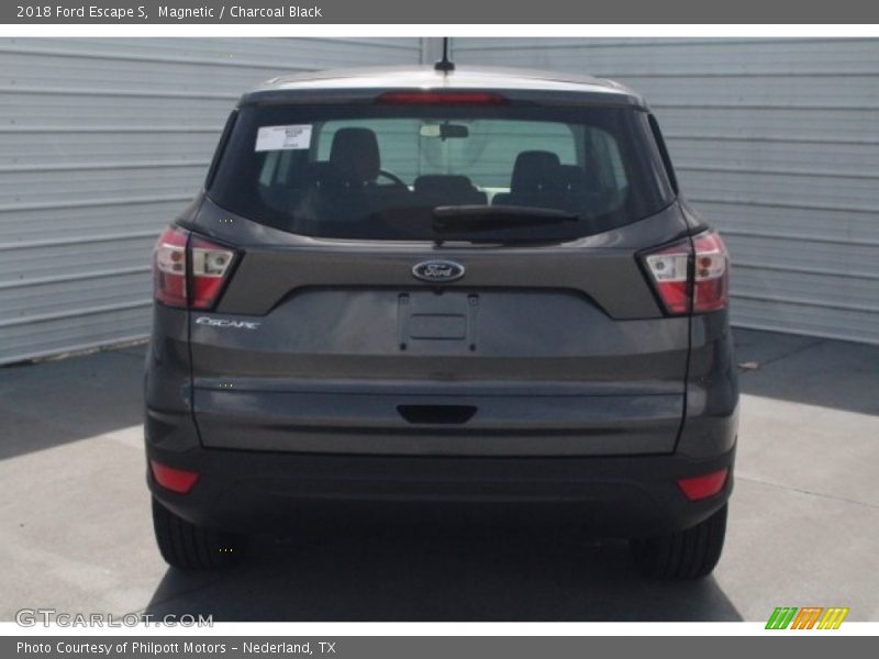 Magnetic / Charcoal Black 2018 Ford Escape S