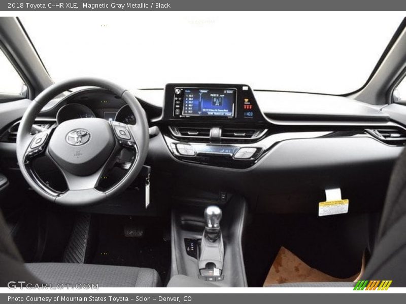 Magnetic Gray Metallic / Black 2018 Toyota C-HR XLE