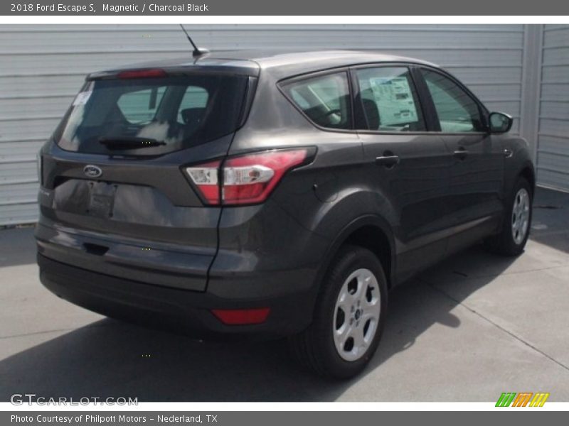 Magnetic / Charcoal Black 2018 Ford Escape S