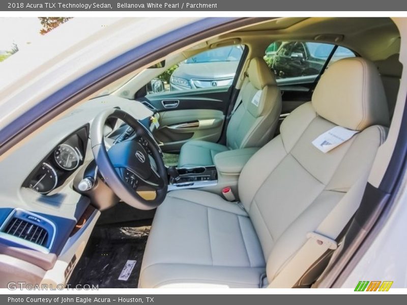 Bellanova White Pearl / Parchment 2018 Acura TLX Technology Sedan