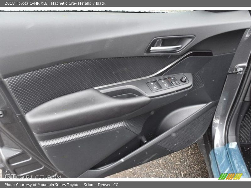 Magnetic Gray Metallic / Black 2018 Toyota C-HR XLE