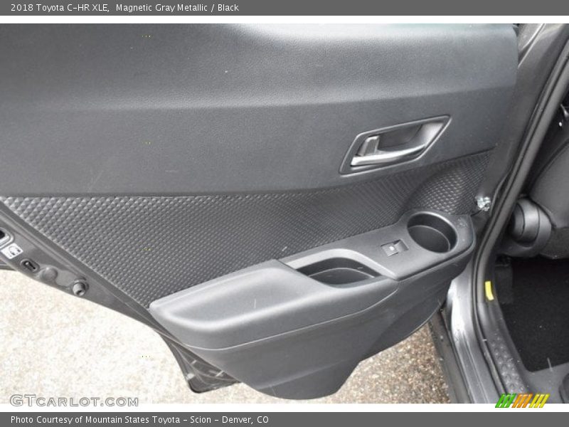Magnetic Gray Metallic / Black 2018 Toyota C-HR XLE
