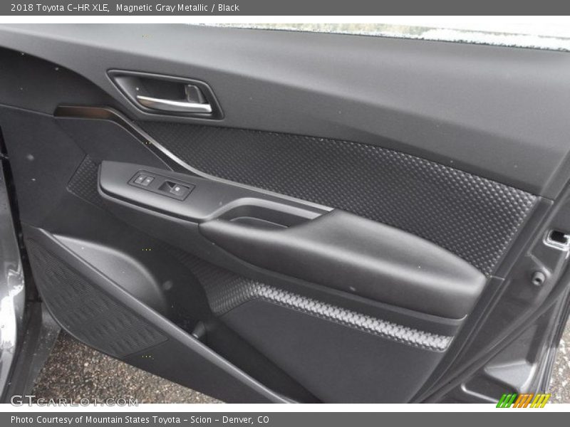Magnetic Gray Metallic / Black 2018 Toyota C-HR XLE