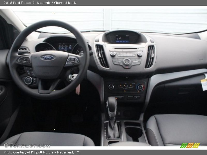Magnetic / Charcoal Black 2018 Ford Escape S