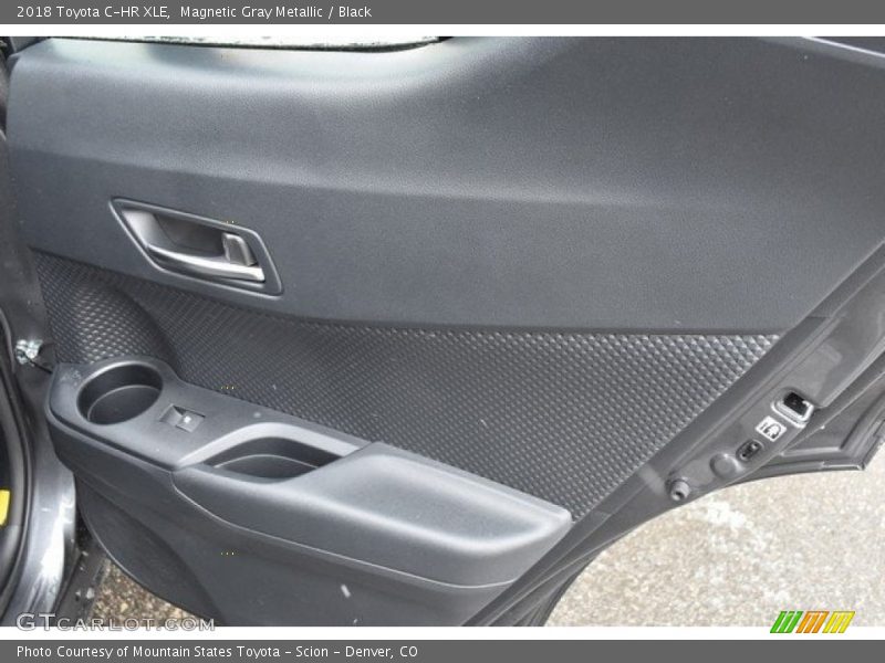 Magnetic Gray Metallic / Black 2018 Toyota C-HR XLE