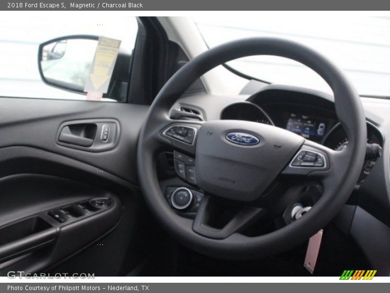 Magnetic / Charcoal Black 2018 Ford Escape S