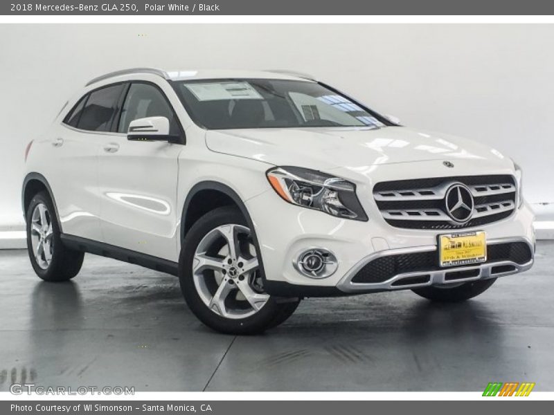 Polar White / Black 2018 Mercedes-Benz GLA 250