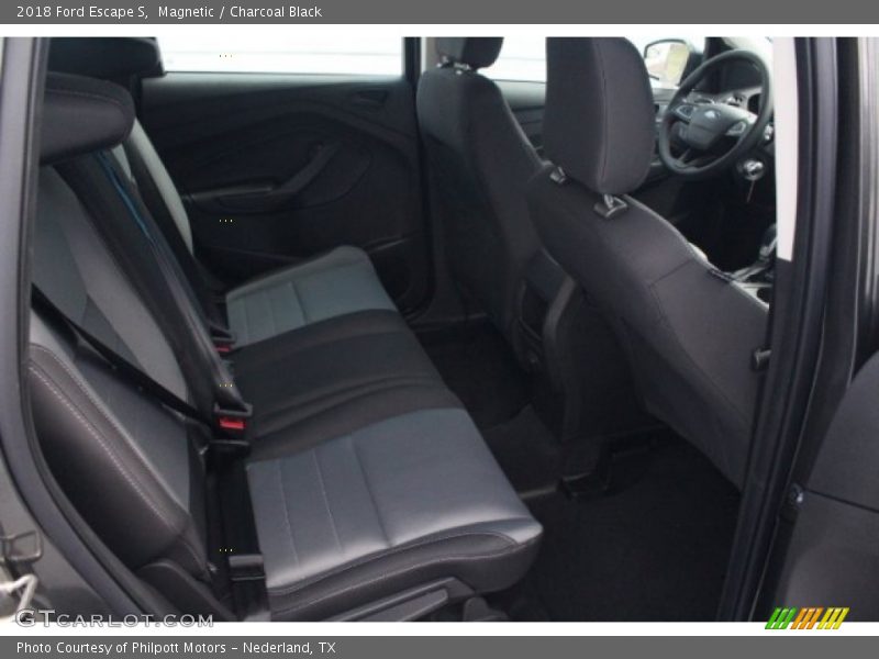 Magnetic / Charcoal Black 2018 Ford Escape S