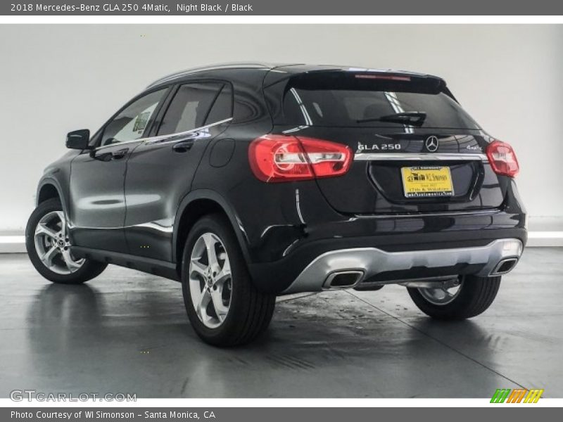 Night Black / Black 2018 Mercedes-Benz GLA 250 4Matic