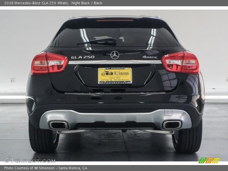Night Black / Black 2018 Mercedes-Benz GLA 250 4Matic
