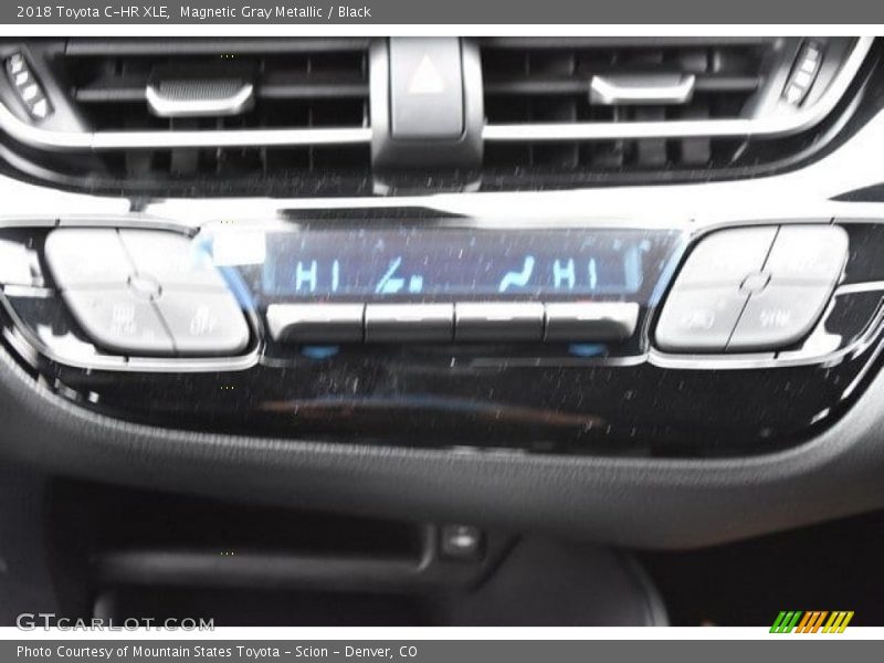 Magnetic Gray Metallic / Black 2018 Toyota C-HR XLE