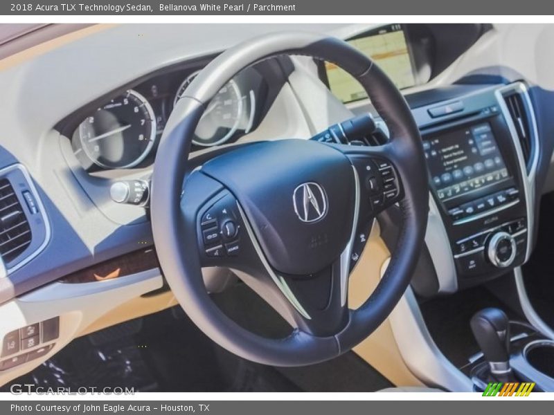 Bellanova White Pearl / Parchment 2018 Acura TLX Technology Sedan
