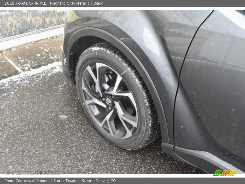 Magnetic Gray Metallic / Black 2018 Toyota C-HR XLE