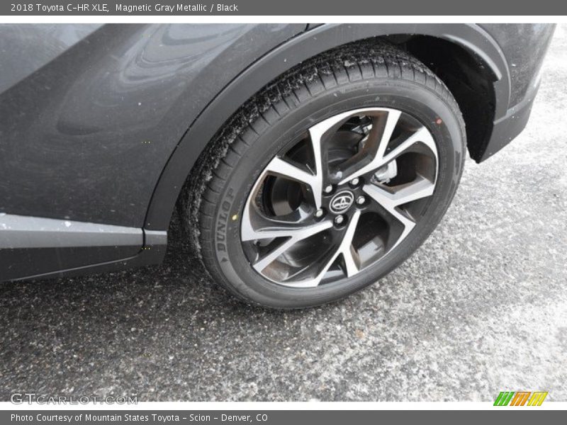 Magnetic Gray Metallic / Black 2018 Toyota C-HR XLE
