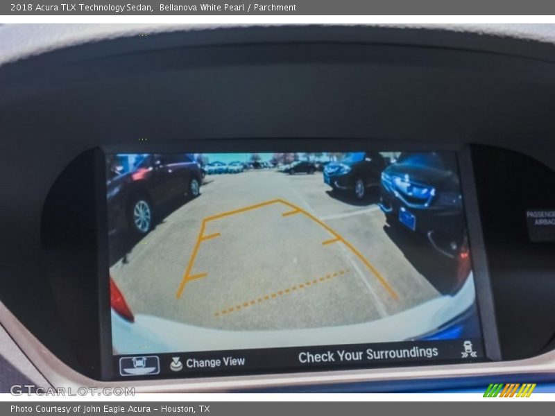 Bellanova White Pearl / Parchment 2018 Acura TLX Technology Sedan