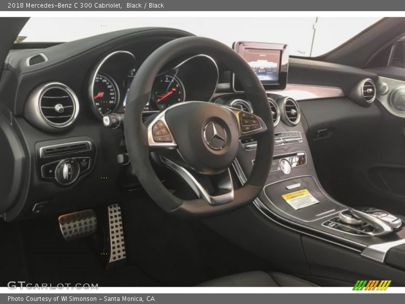 Black / Black 2018 Mercedes-Benz C 300 Cabriolet