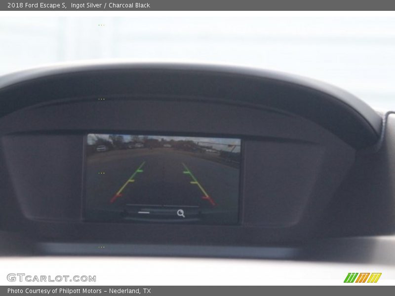 Ingot Silver / Charcoal Black 2018 Ford Escape S