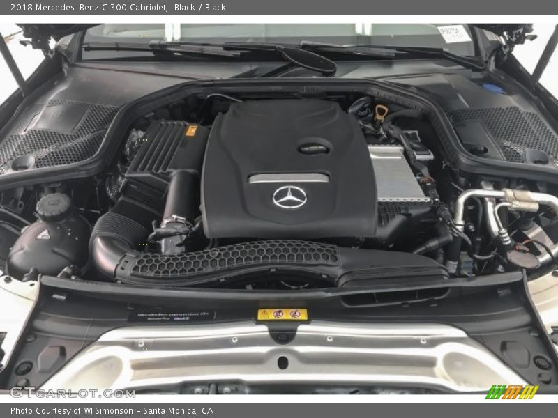Black / Black 2018 Mercedes-Benz C 300 Cabriolet