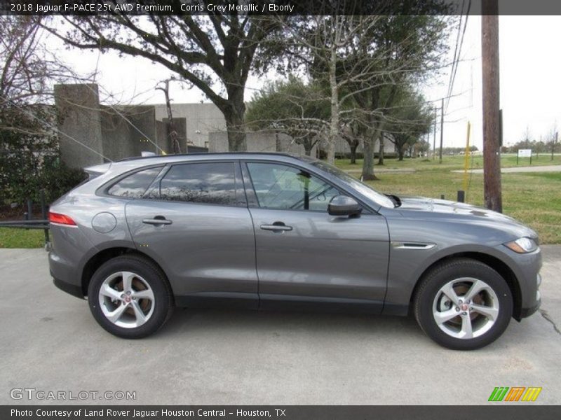 Corris Grey Metallic / Ebony 2018 Jaguar F-PACE 25t AWD Premium