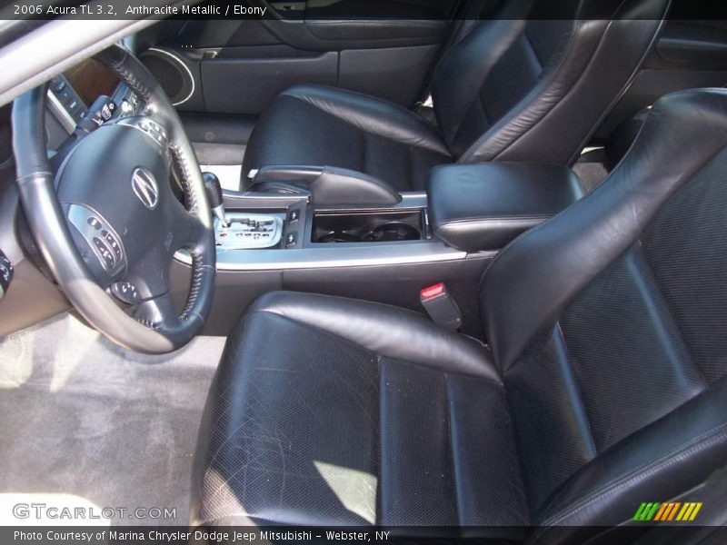 Anthracite Metallic / Ebony 2006 Acura TL 3.2