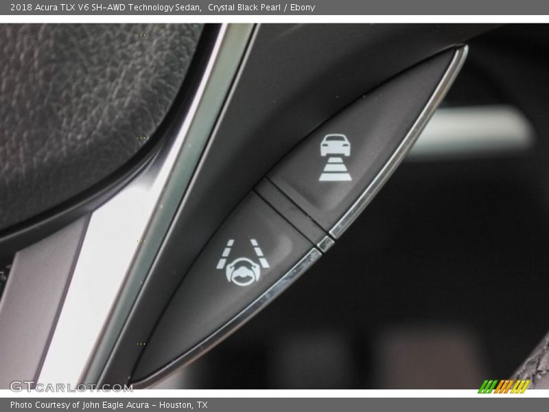 Crystal Black Pearl / Ebony 2018 Acura TLX V6 SH-AWD Technology Sedan