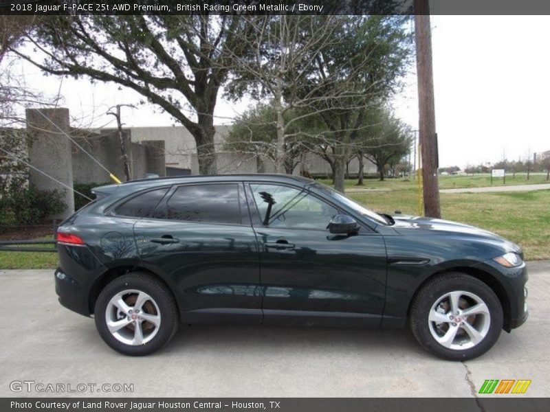 British Racing Green Metallic / Ebony 2018 Jaguar F-PACE 25t AWD Premium