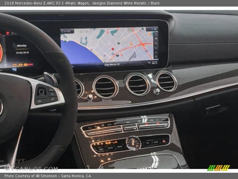 designo Diamond White Metallic / Black 2018 Mercedes-Benz E AMG 63 S 4Matic Wagon