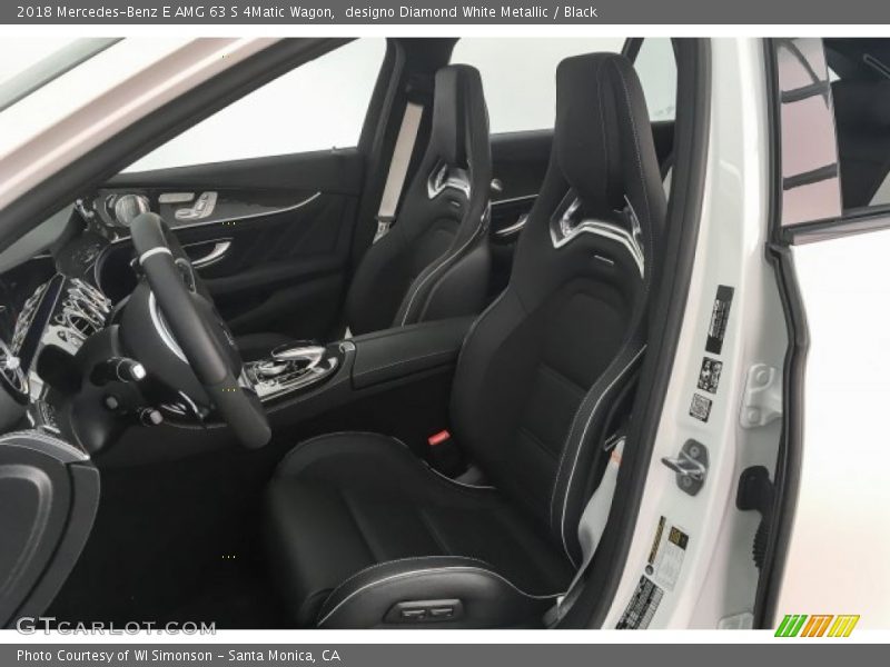 designo Diamond White Metallic / Black 2018 Mercedes-Benz E AMG 63 S 4Matic Wagon