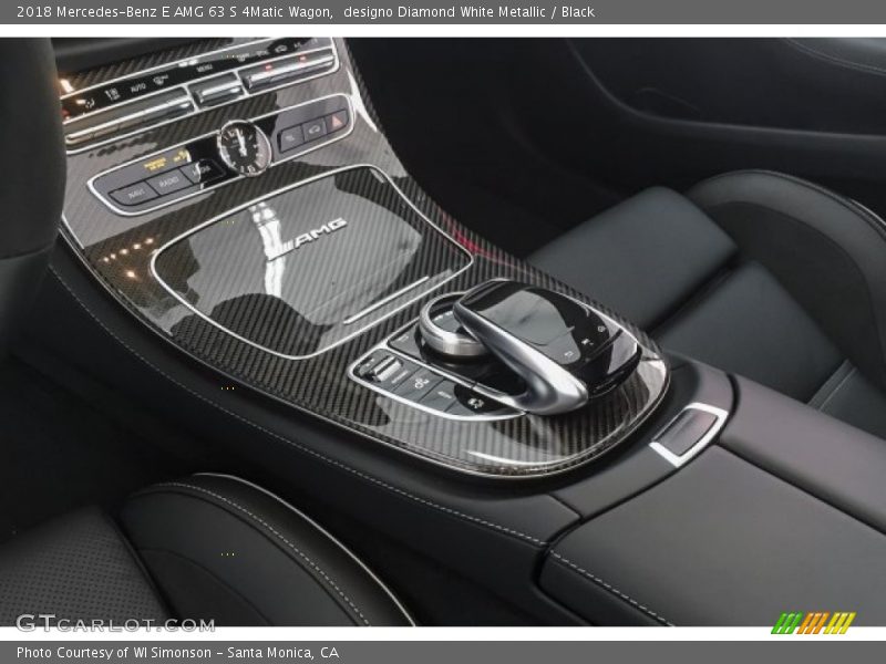 designo Diamond White Metallic / Black 2018 Mercedes-Benz E AMG 63 S 4Matic Wagon